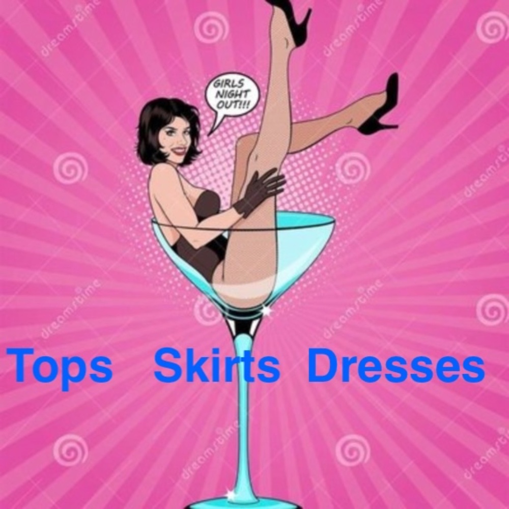 Crop tops, Camisoles Skirts and Dresses